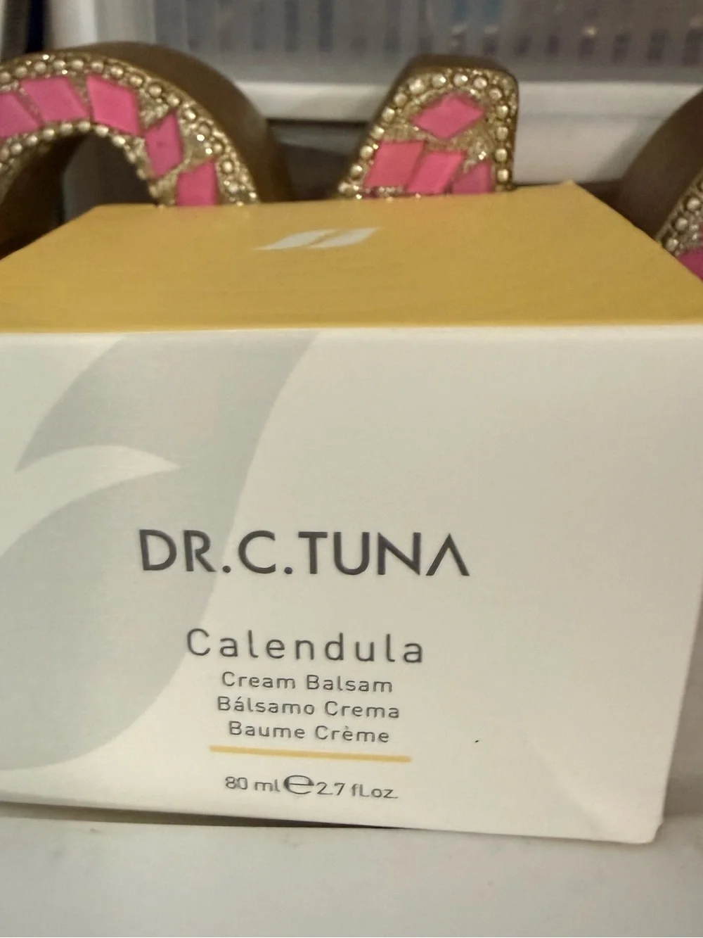 Farmasi Calendula Cream Balm - White & Yellow Packaging